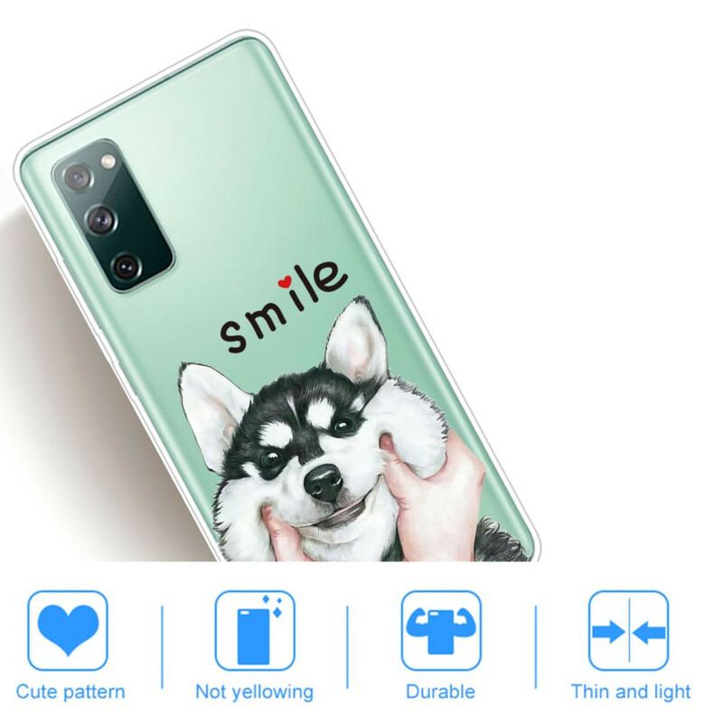 Cover Samsung Galaxy S20 FE Smile Hund