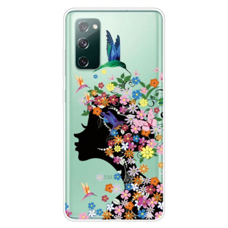 Cover Samsung Galaxy S20 FE Smukt Blomsterhoved