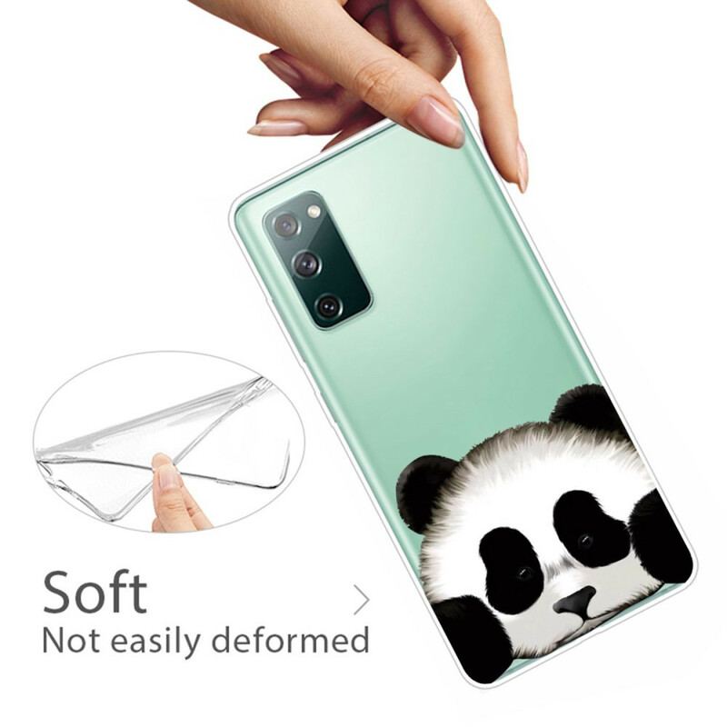 Cover Samsung Galaxy S20 FE Sømløs Panda