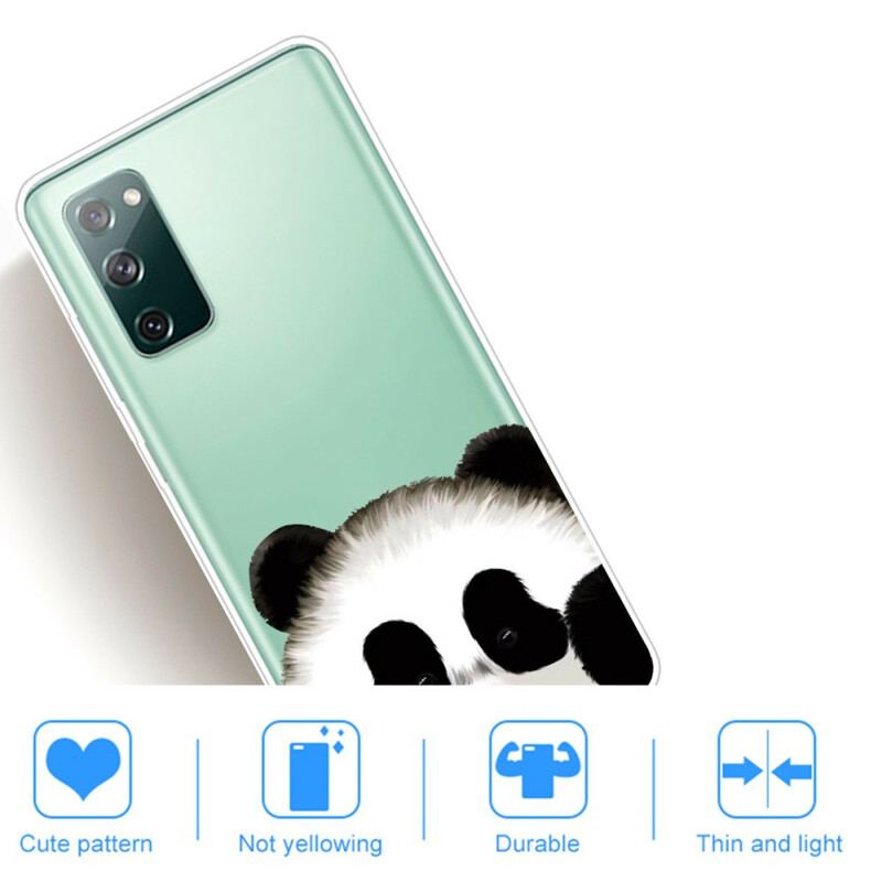 Cover Samsung Galaxy S20 FE Sømløs Panda