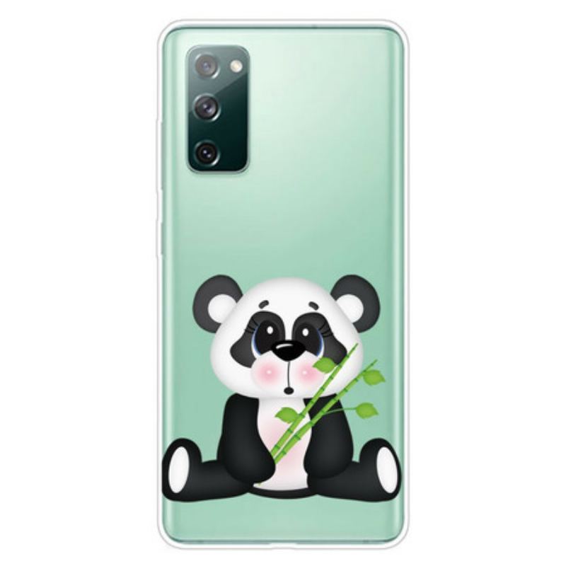 Cover Samsung Galaxy S20 FE Sømløs Sad Panda