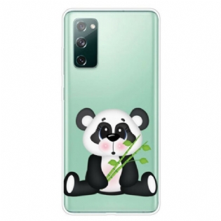 Cover Samsung Galaxy S20 FE Sømløs Sad Panda