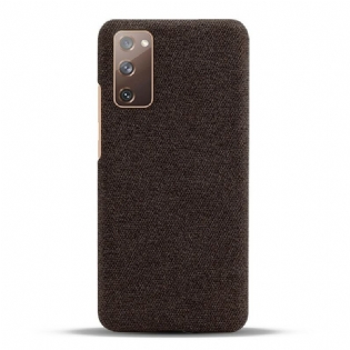 Cover Samsung Galaxy S20 FE Stoftekstur