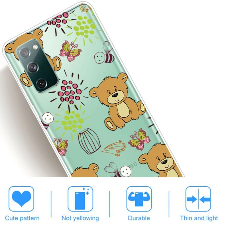 Cover Samsung Galaxy S20 FE Teddy Bears Top