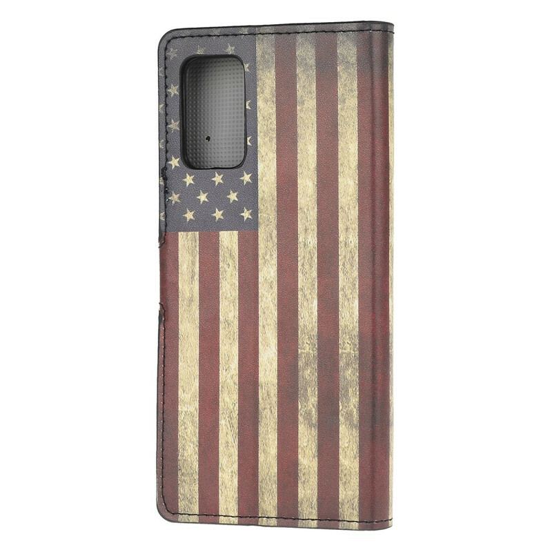 Flip Cover Samsung Galaxy S20 FE Amerikansk Flag