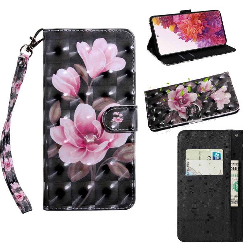 Flip Cover Samsung Galaxy S20 FE Blomstre Blomster