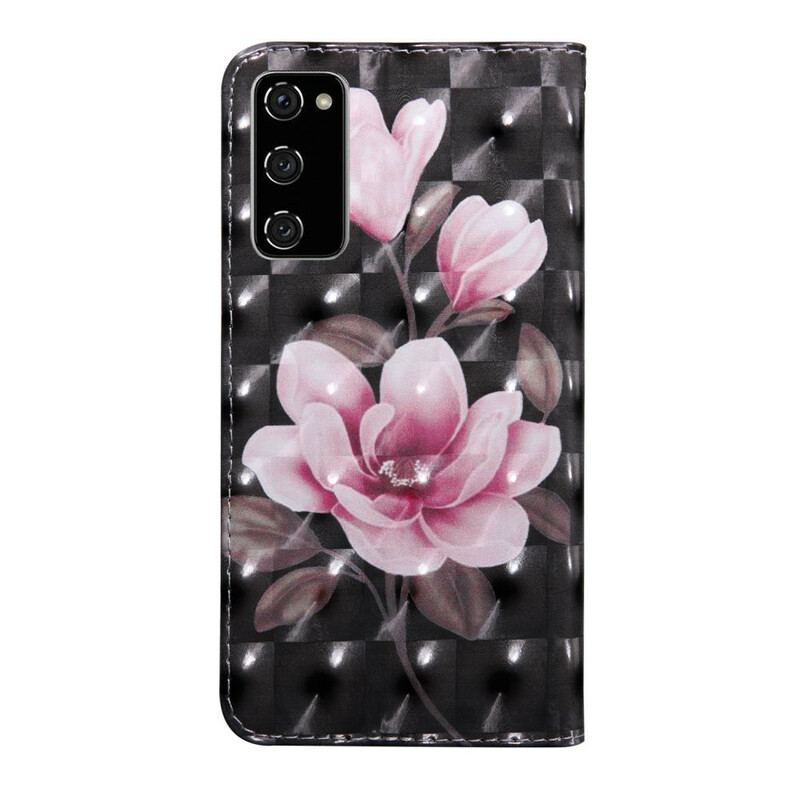 Flip Cover Samsung Galaxy S20 FE Blomstre Blomster