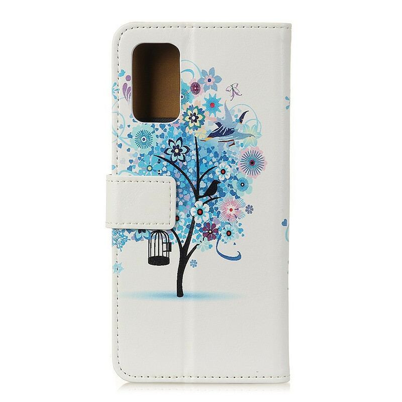 Flip Cover Samsung Galaxy S20 FE Blomstrende Træ