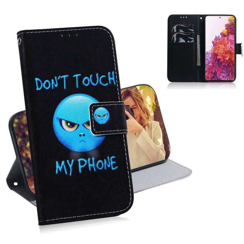 Flip Cover Samsung Galaxy S20 FE Emoji Telefon