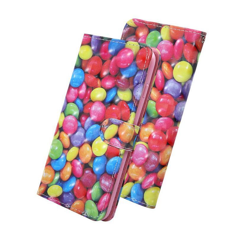 Flip Cover Samsung Galaxy S20 FE Light Spot Candy Med Snor