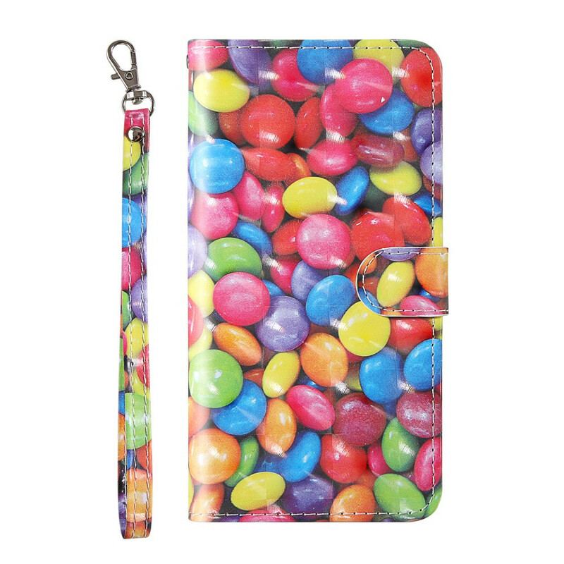 Flip Cover Samsung Galaxy S20 FE Light Spot Candy Med Snor