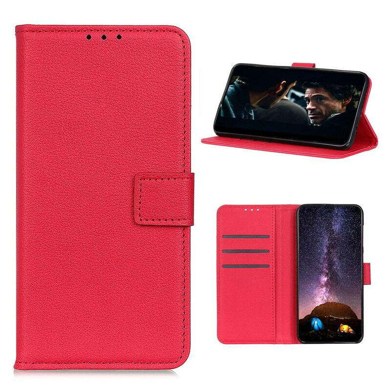 Flip Cover Samsung Galaxy S20 FE Litchi Tekstur