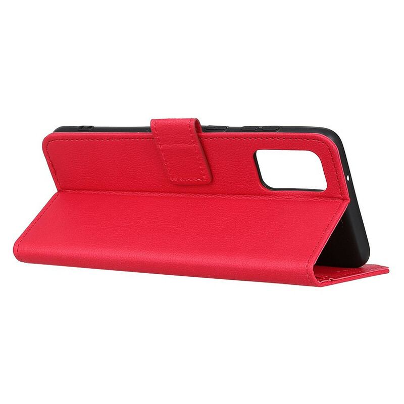 Flip Cover Samsung Galaxy S20 FE Litchi Tekstur