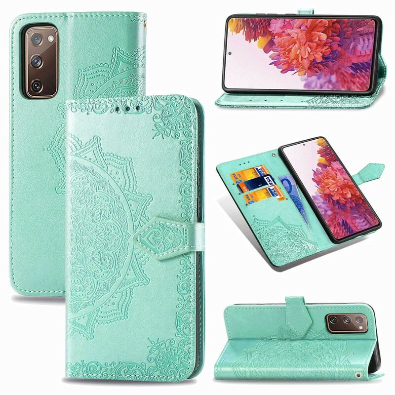 Flip Cover Samsung Galaxy S20 FE Mandala Middelalder