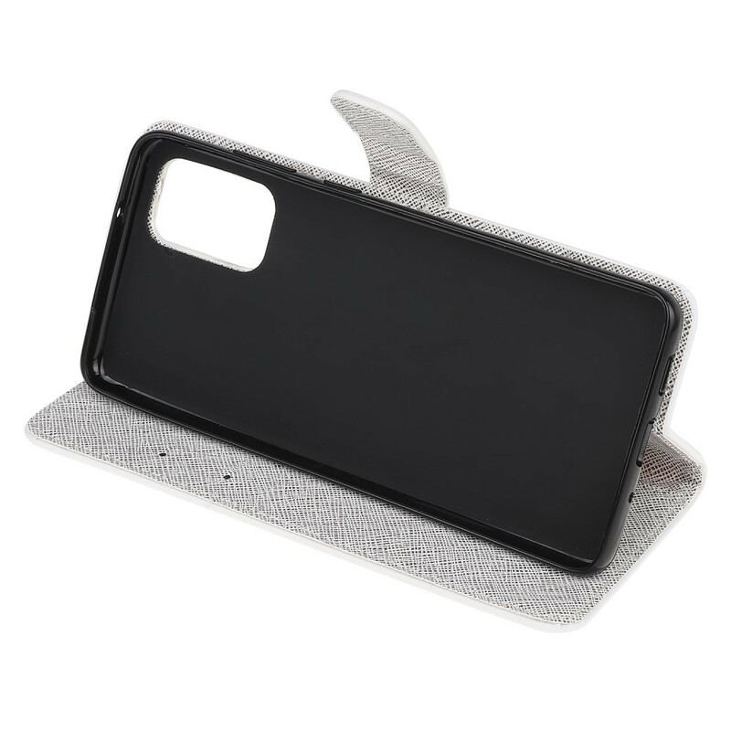 Flip Cover Samsung Galaxy S20 FE Med Snor Fjer Med Snor