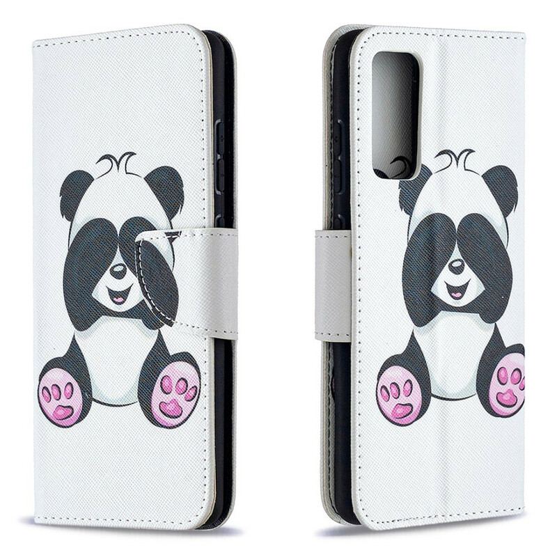 Flip Cover Samsung Galaxy S20 FE Panda Sjov