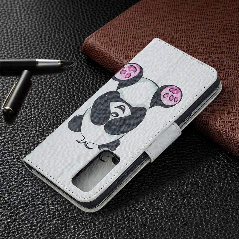 Flip Cover Samsung Galaxy S20 FE Panda Sjov