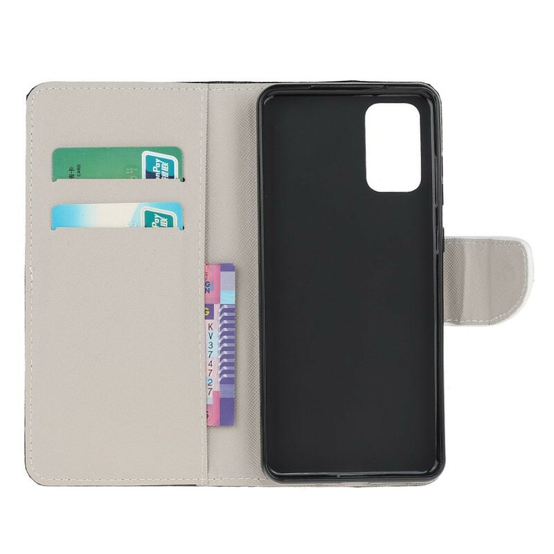 Flip Cover Samsung Galaxy S20 FE Sommerfugle