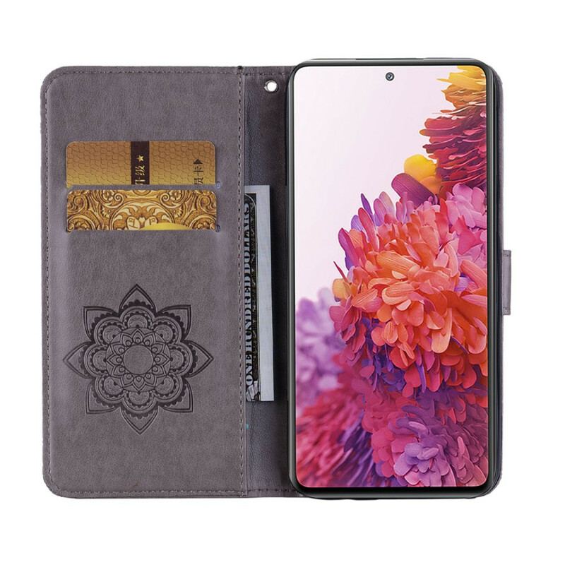 Flip Cover Samsung Galaxy S20 FE Ugle Mandala Og Charm