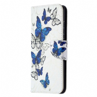 Flip Cover Samsung Galaxy S20 FE Vidunderlige Sommerfugle