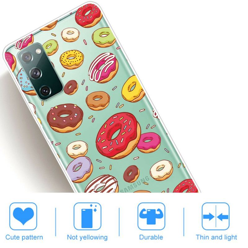 Mobilcover Samsung Galaxy S20 FE Elsker Donuts