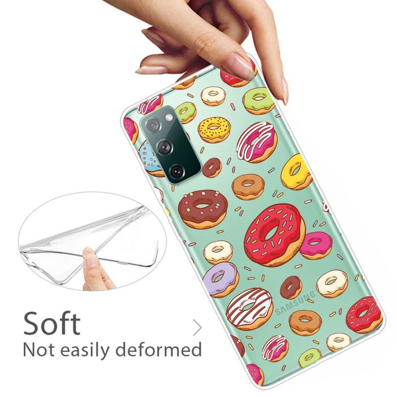 Mobilcover Samsung Galaxy S20 FE Elsker Donuts