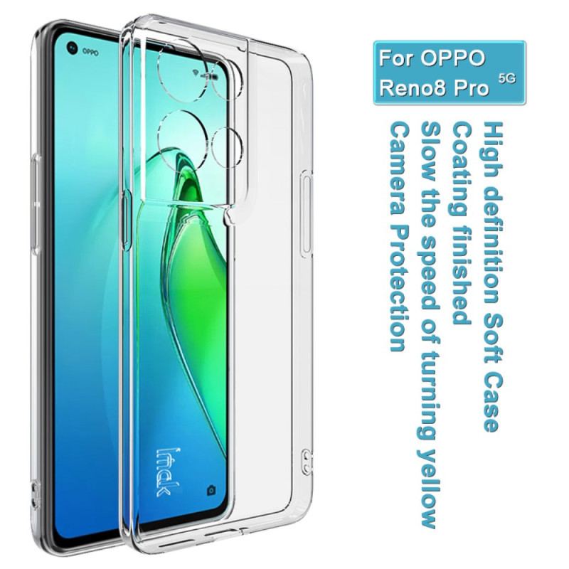 Cover Oppo Reno 8 Pro Gennemsigtig Imak