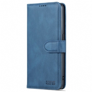 Flip Cover Oppo Reno 8 Pro Azns Vintage Lædereffekt