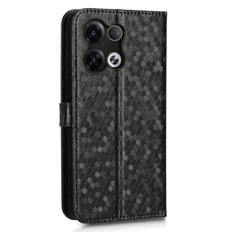 Flip Cover Oppo Reno 8 Pro Med Snor 3d Strappy Design