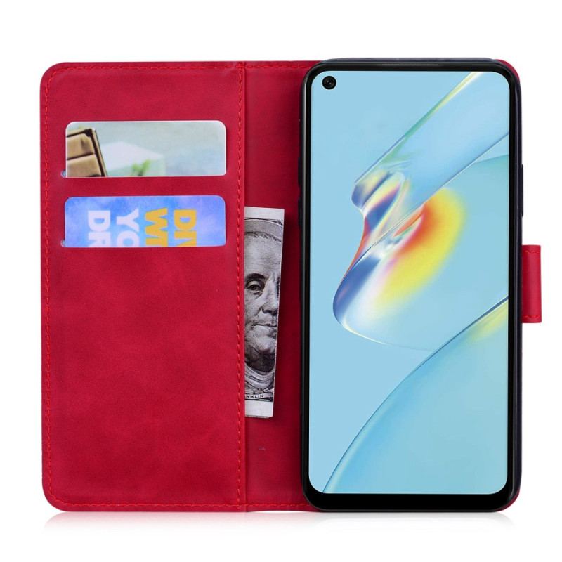 Flip Cover Oppo Reno 8 Pro Sommerfugl