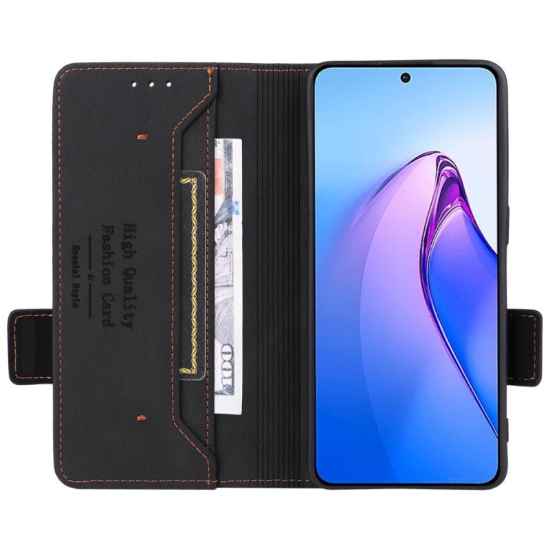 Flip Cover Oppo Reno 8 Pro Subtil Elegance