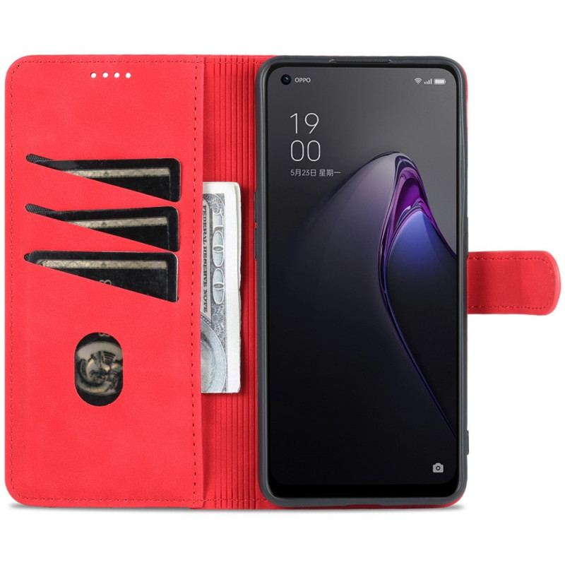 Læder Cover Oppo Reno 8 Pro Azns Læderstyling