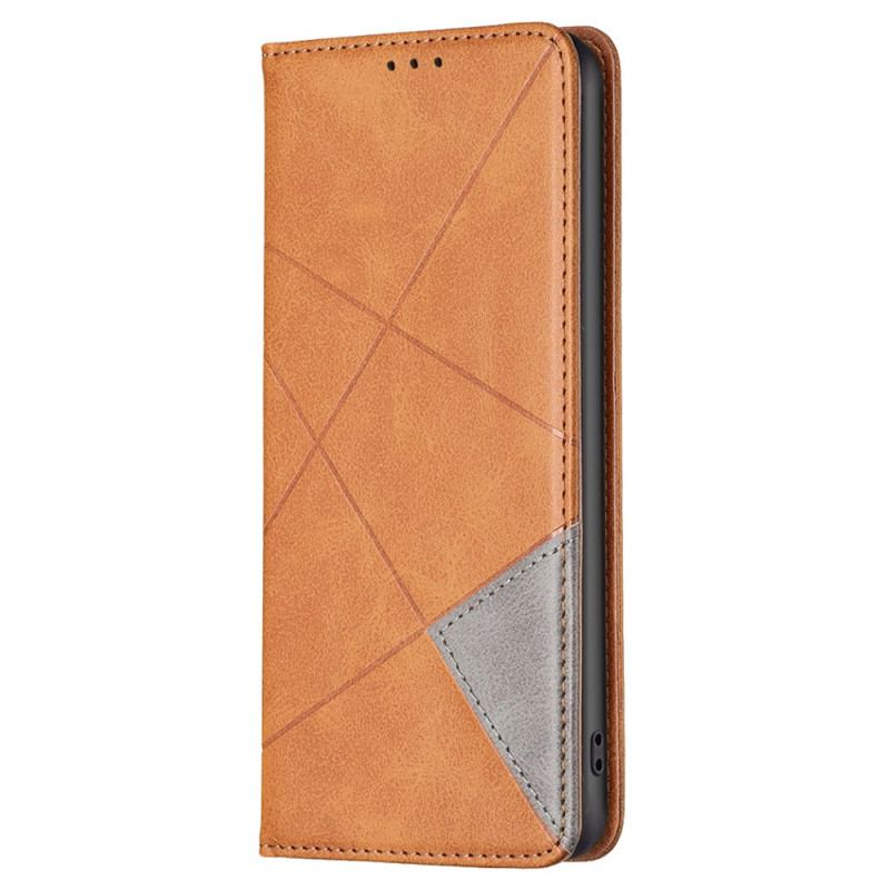 Flip Cover Oppo A98 5g Geometrisk Mønster