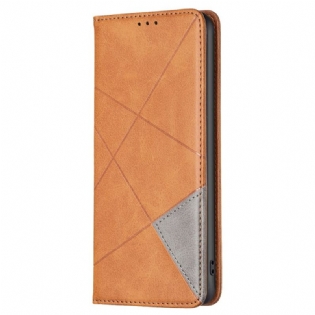 Flip Cover Oppo A98 5g Geometrisk Mønster