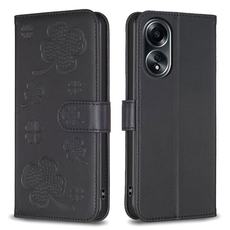 Flip Cover Til Oppo A98 5g Kløver