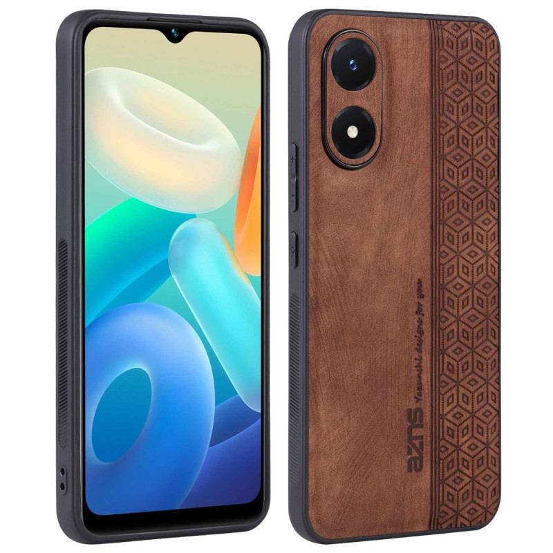 Cover Vivo Y16 Azns Lædereffekt