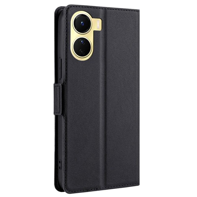 Flip Cover Vivo Y16 Finesse Dobbeltlås