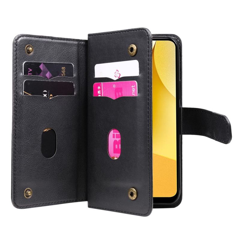 Flip Cover Vivo Y16 Kortholder