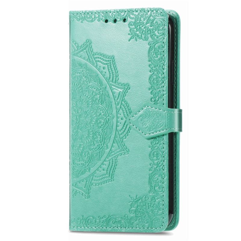 Læder Cover Vivo Y16 Barok-mandala