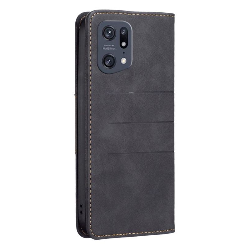 Cover Oppo Find X5 Pro Flip Cover Binfen Farve