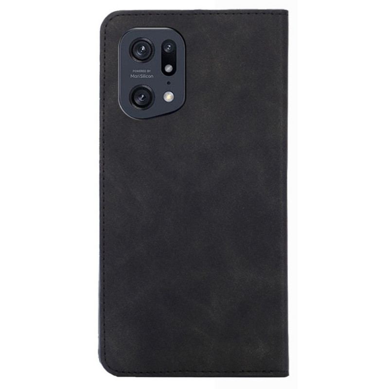 Cover Oppo Find X5 Pro Flip Cover Hudberøring