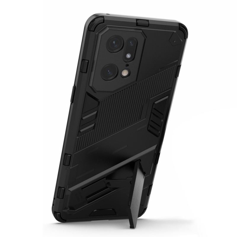 Cover Oppo Find X5 Pro Håndfri To-positions Aftagelig Stander