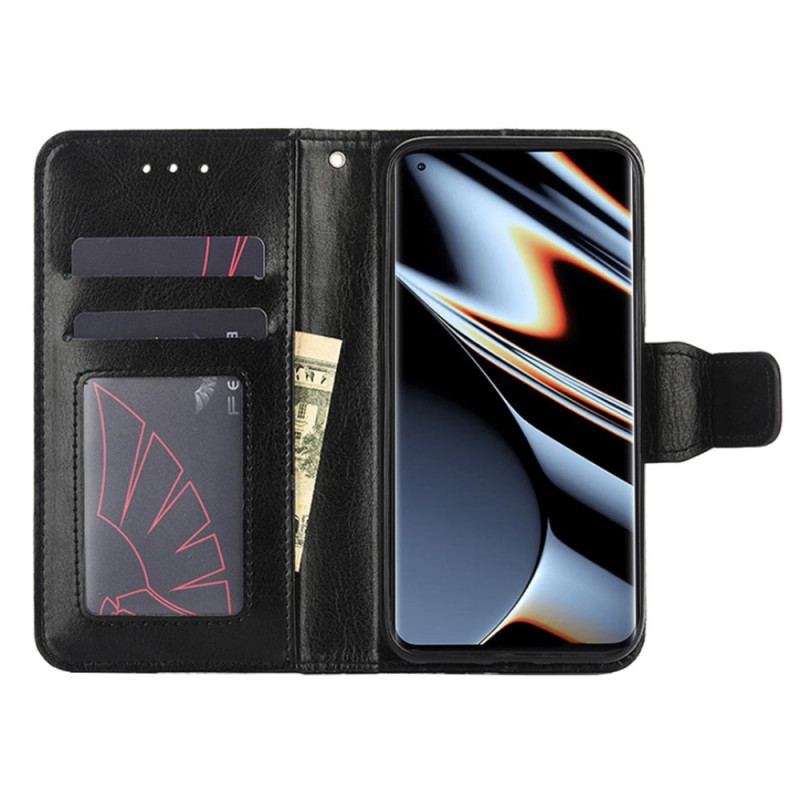 Flip Cover Oppo Find X5 Pro Retro Læder Stil