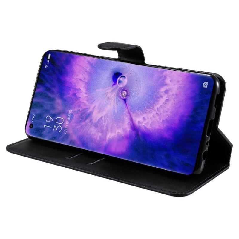 Læder Cover Oppo Find X5 Pro Forenet