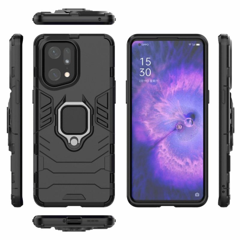 Mobilcover Oppo Find X5 Pro Ring Resistent