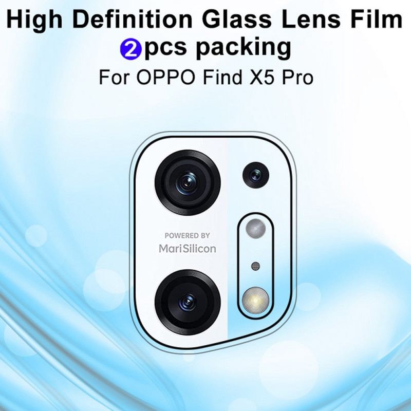 Oppo Find X5 Pro Beskyttelseslinse I Hærdet Glas