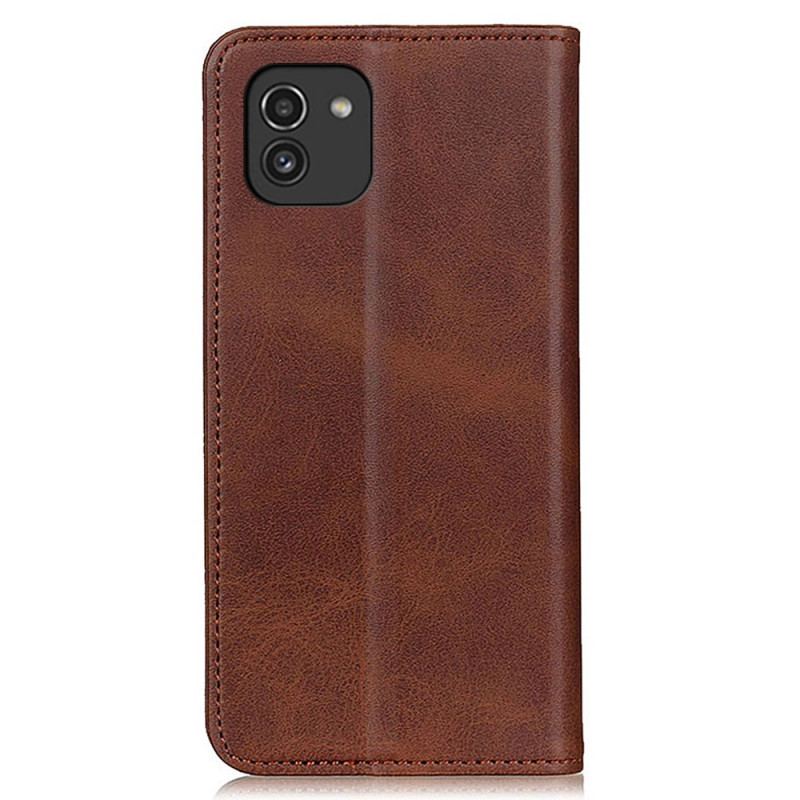 Cover Samsung Galaxy A03 Flip Cover Elegance Split Læder