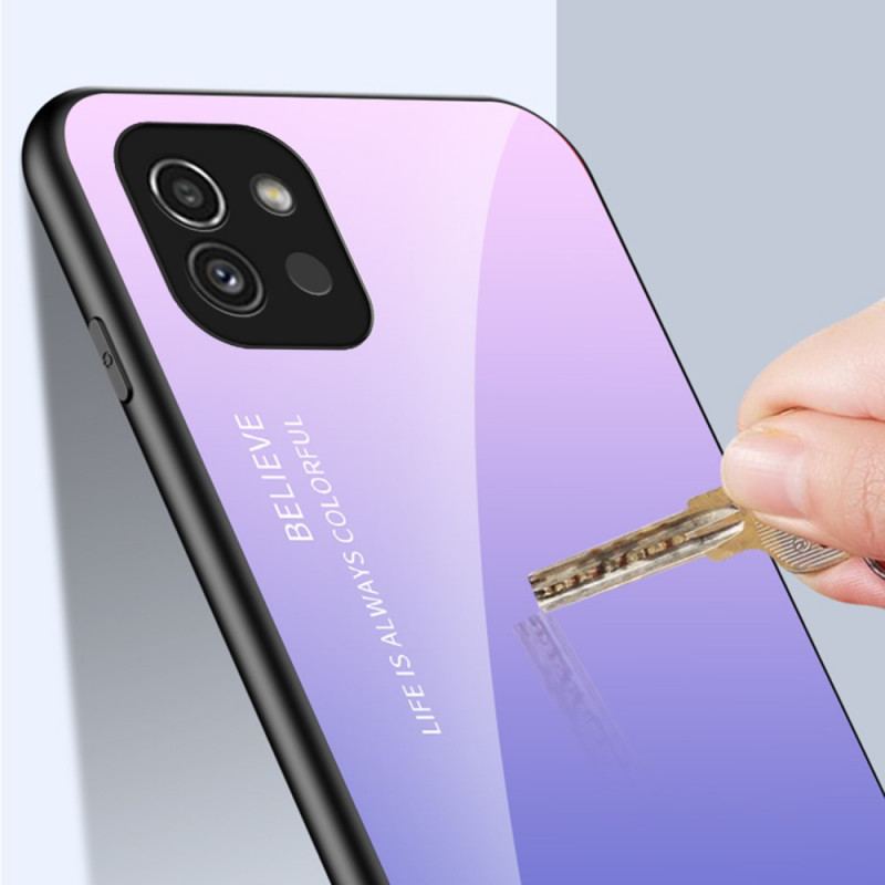 Cover Samsung Galaxy A03 Hærdet Glas Hej