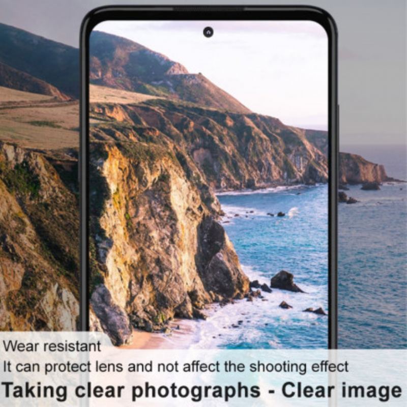 Beskyttende Hærdet Glasobjektiv Til Motorola Edge 20 Lite Imak