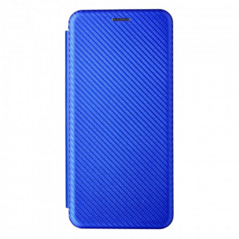 Cover Motorola Edge 20 Lite Flip Cover Farvet Carbon Silikone